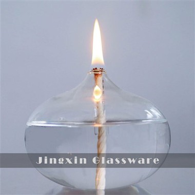 Lâmpada de óleo de vidro recarregável