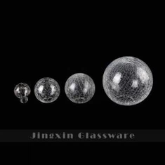 Tampas de luz crepitante de bola de vidro de parafuso pequeno